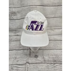 Youngan Snapback Hat Cap Utah Jazz NWOT White